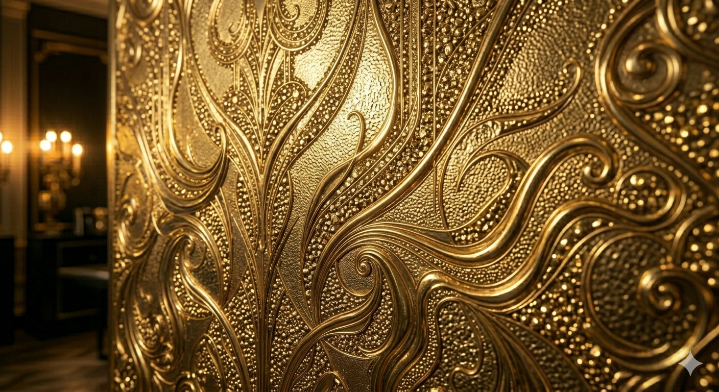 Premium Golden Texture Background